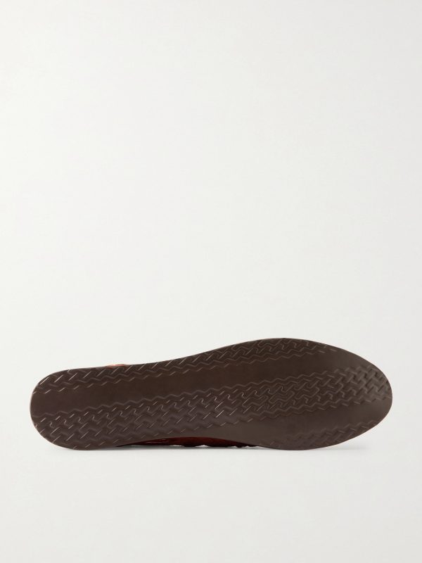 + Chamula Alejandro Woven Suede Huarache Sandals - E1