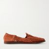 + Chamula Alejandro Woven Suede Huarache Sandals