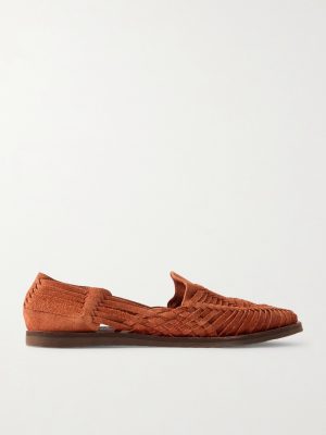 + Chamula Alejandro Woven Suede Huarache Sandals + Chamula Alejandro Woven Suede Huarache Sandals