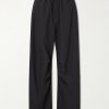 Cotton Wide-Leg Trousers Cotton Wide-Leg Trousers
