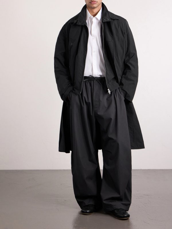 Cotton Wide-Leg Trousers - OU Cotton Wide-Leg Trousers - OU
