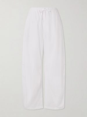 Cotton Wide-Leg Trousers Cotton Wide-Leg Trousers