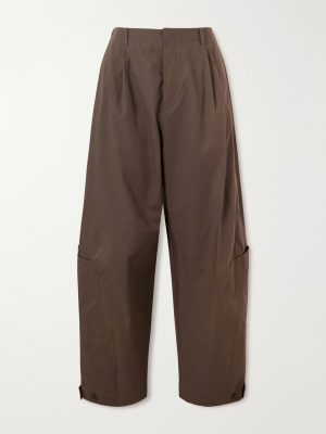 Cotton-Blend Wide-Leg Trousers Cotton-Blend Wide-Leg Trousers