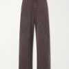 Garment Dyed Wide-Leg Jeans Garment Dyed Wide-Leg Jeans