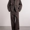 Garment Dyed Wide-Leg Jeans - OU Garment Dyed Wide-Leg Jeans - OU