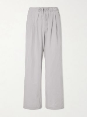 Drawstring Straight-Leg Woven Trousers Drawstring Straight-Leg Woven Trousers