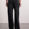 Cotton Wide-Leg Jeans - BK Cotton Wide-Leg Jeans - BK