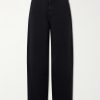 Cotton Wide-Leg Jeans Cotton Wide-Leg Jeans