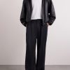 Leather Hooded Jacket - OU