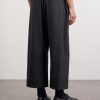Straight-Leg Wool Trousers - BK Straight-Leg Wool Trousers - BK