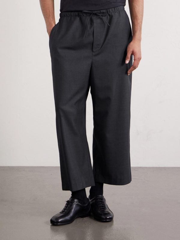 Straight-Leg Wool Trousers - FR Straight-Leg Wool Trousers - FR