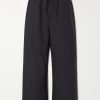 Straight-Leg Wool Trousers Straight-Leg Wool Trousers