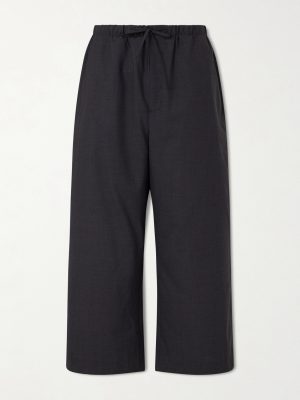 Straight-Leg Wool Trousers Straight-Leg Wool Trousers