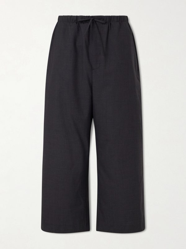 Straight-Leg Wool Trousers Straight-Leg Wool Trousers