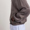 Satin Hooded Jacket - CU Satin Hooded Jacket - CU