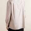 Oversized Cotton Shirt - BK Oversized Cotton Shirt - BK