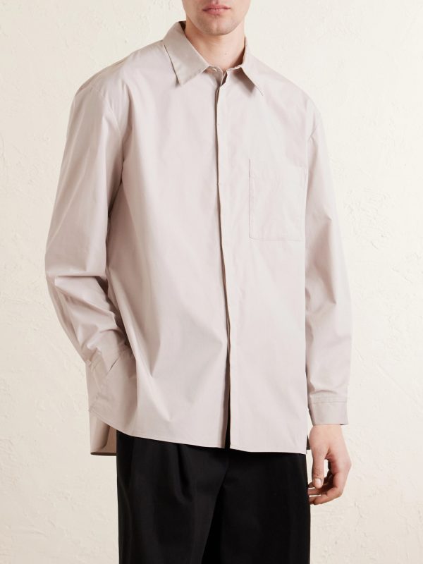 Oversized Cotton Shirt - FR Oversized Cotton Shirt - FR