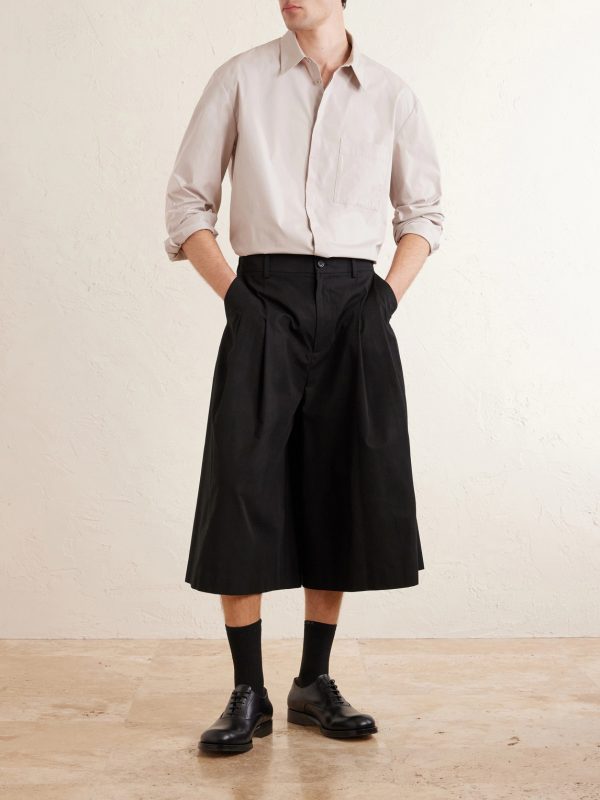 Oversized Cotton Shirt - OU Oversized Cotton Shirt - OU