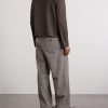 Cotton Zip-Up Sweater - BK