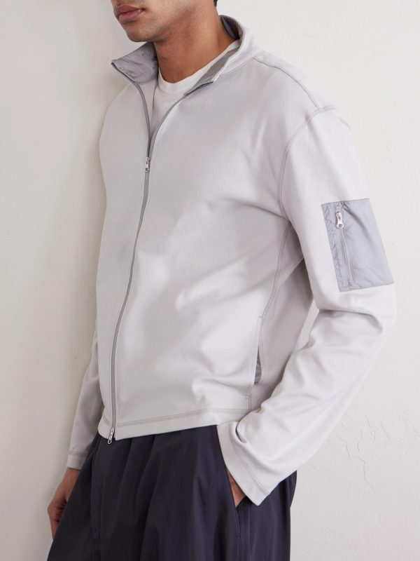 Cotton Zip-Up Sweater - CU Cotton Zip-Up Sweater - CU
