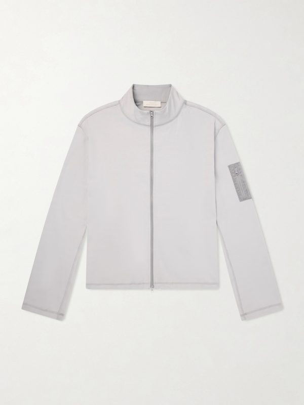 Cotton Zip-Up Sweater Cotton Zip-Up Sweater