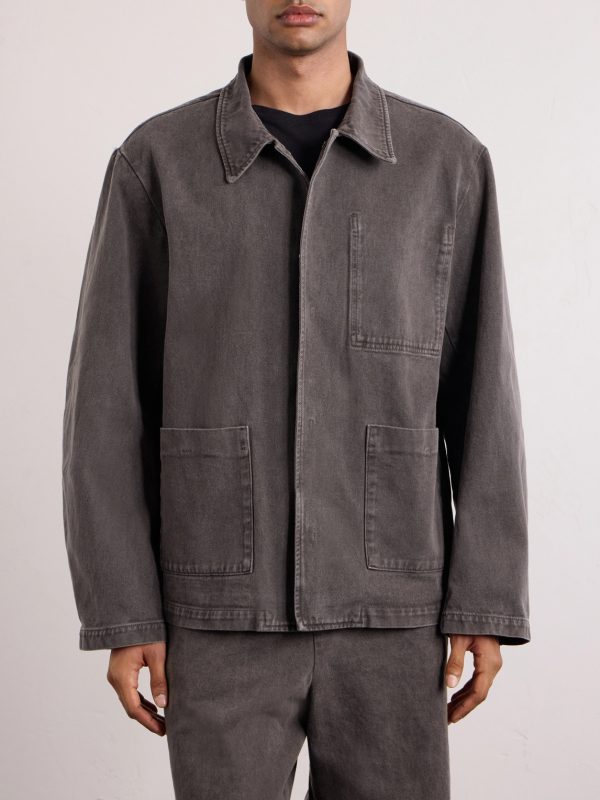 Garment-Dyed Denim Jacket - FR Garment-Dyed Denim Jacket - FR