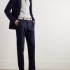 Slim-Fit Cotton and Cashmere-Blend Polo Shirt - OU