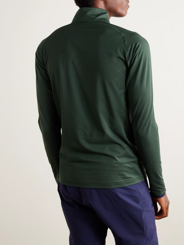 Feel Stretch-Jersey Half-Zip Ski Mid-Layer - BK Feel Stretch-Jersey Half-Zip Ski Mid-Layer - BK