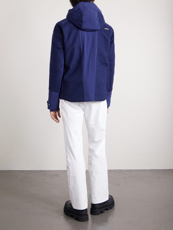 Frostline Padded Shell-Trimmed Wool Hooded Jacket - BK Frostline Padded Shell-Trimmed Wool Hooded Jacket - BK
