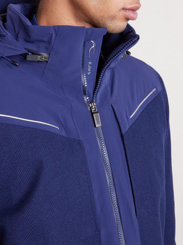 Frostline Padded Shell-Trimmed Wool Hooded Jacket - CU Frostline Padded Shell-Trimmed Wool Hooded Jacket - CU