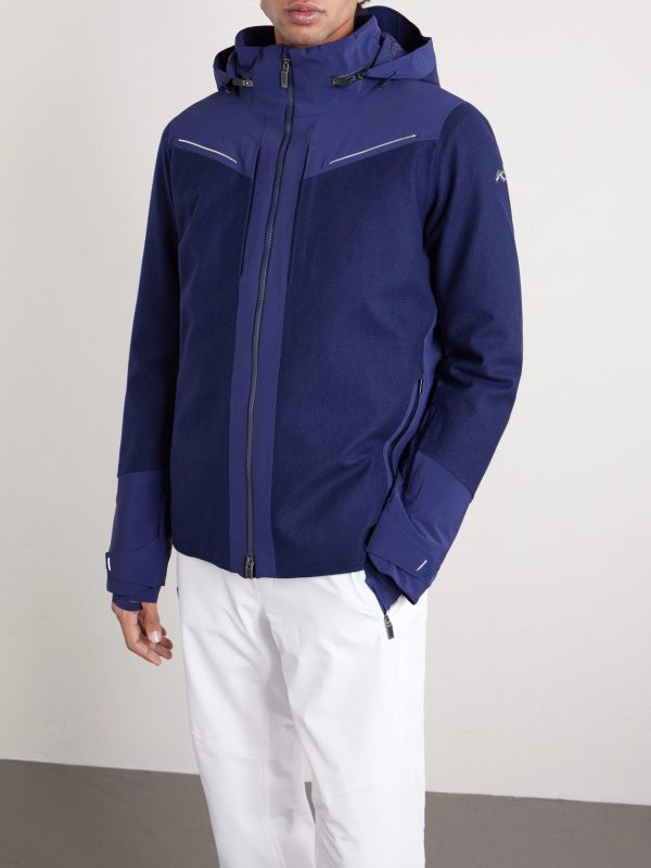 Frostline Padded Shell-Trimmed Wool Hooded Jacket - FR Frostline Padded Shell-Trimmed Wool Hooded Jacket - FR