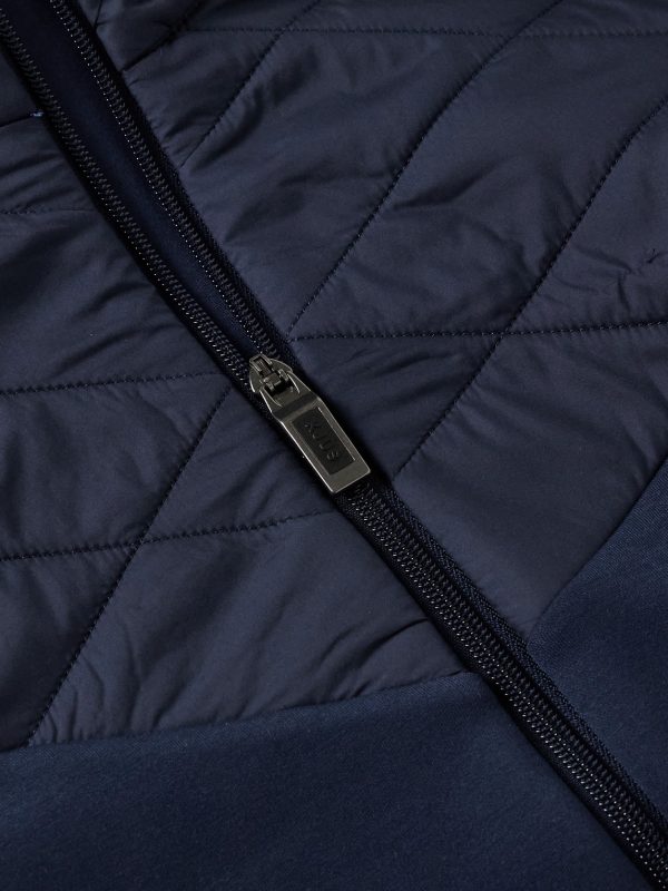 Formula Quilted Shell-Trimmed Tech-Jersey Jacket - CU Formula Quilted Shell-Trimmed Tech-Jersey Jacket - CU
