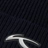 Logo-Appliquéd Ribbed-Knit Beanie - CU Logo-Appliquéd Ribbed-Knit Beanie - CU
