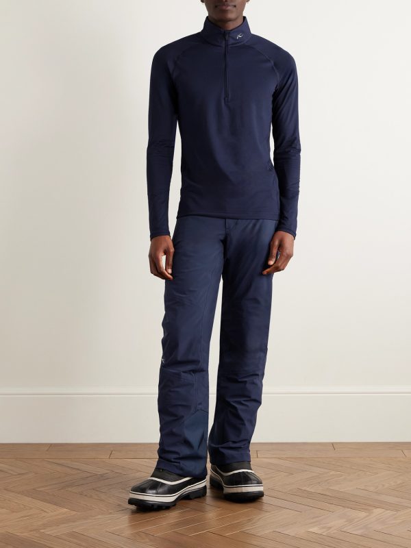 Feel Stretch-Jersey Half-Zip Ski Mid-Layer - OU Feel Stretch-Jersey Half-Zip Ski Mid-Layer - OU