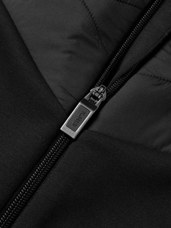 Formula Quilted Shell-Trimmed Tech-Jersey Jacket - CU