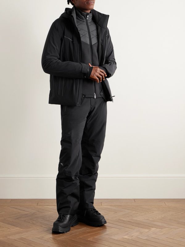 Formula Quilted Shell-Trimmed Tech-Jersey Jacket - OU