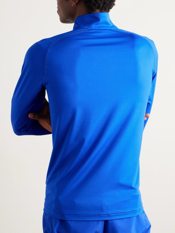 Feel Stretch-Jersey Half-Zip Ski Mid-Layer - BK Feel Stretch-Jersey Half-Zip Ski Mid-Layer - BK