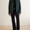 Frostline Padded Shell-Trimmed Wool Hooded Down Jacket - OU Frostline Padded Shell-Trimmed Wool Hooded Down Jacket - OU