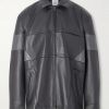 Cut-Up Oversized Patchwork Leather Jacket Cut-Up Oversized Patchwork Leather Jacket