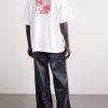 Biker Cross Logo-Print Cotton-Jersey T-Shirt - BK