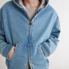 Hooded Denim Jacket - CU