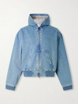 Hooded Denim Jacket Hooded Denim Jacket