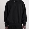Logo-Embroidered Distressed Cotton-Jersey Sweatshirt - FR Logo-Embroidered Distressed Cotton-Jersey Sweatshirt - FR