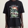 Thailand Tourist Oversized Cotton-Jersey T-Shirt - FR