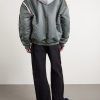 Padded Shell and Cotton-Blend Jersey Hooded Jacket - BK Padded Shell and Cotton-Blend Jersey Hooded Jacket - BK