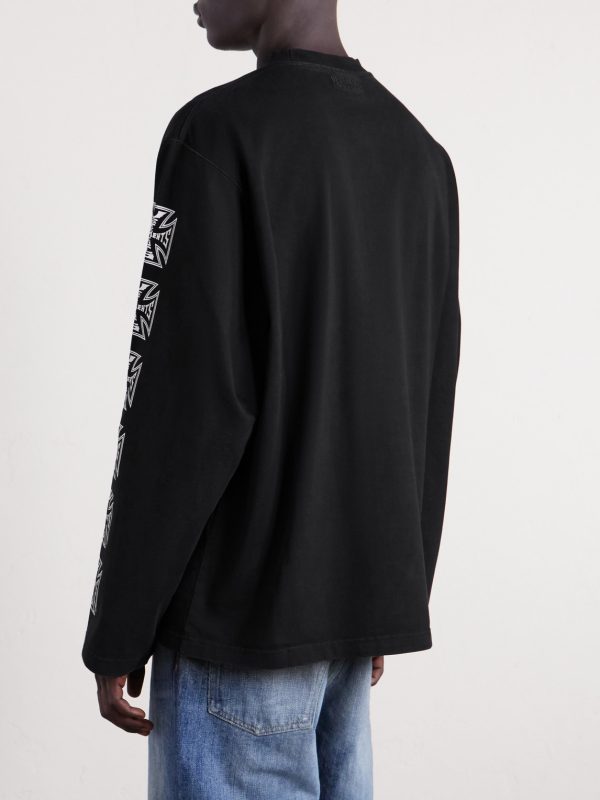 Logo-Print Cotton-Jersey T-Shirt - BK