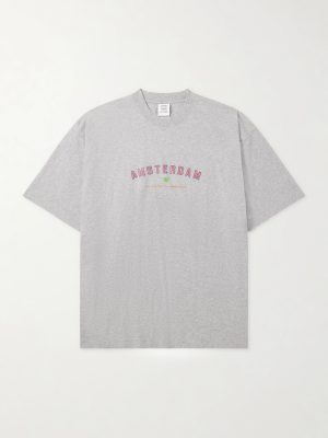 Amsterdam Printed Cotton-Jersey T-Shirt Amsterdam Printed Cotton-Jersey T-Shirt