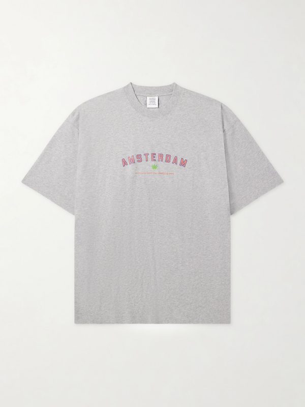 Amsterdam Printed Cotton-Jersey T-Shirt Amsterdam Printed Cotton-Jersey T-Shirt