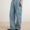 Back-To-Front Wide-Leg Jeans - FR Back-To-Front Wide-Leg Jeans - FR