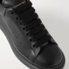 Exaggerated-Sole Rubber-Trimmed Leather Sneakers - CU Exaggerated-Sole Rubber-Trimmed Leather Sneakers - CU